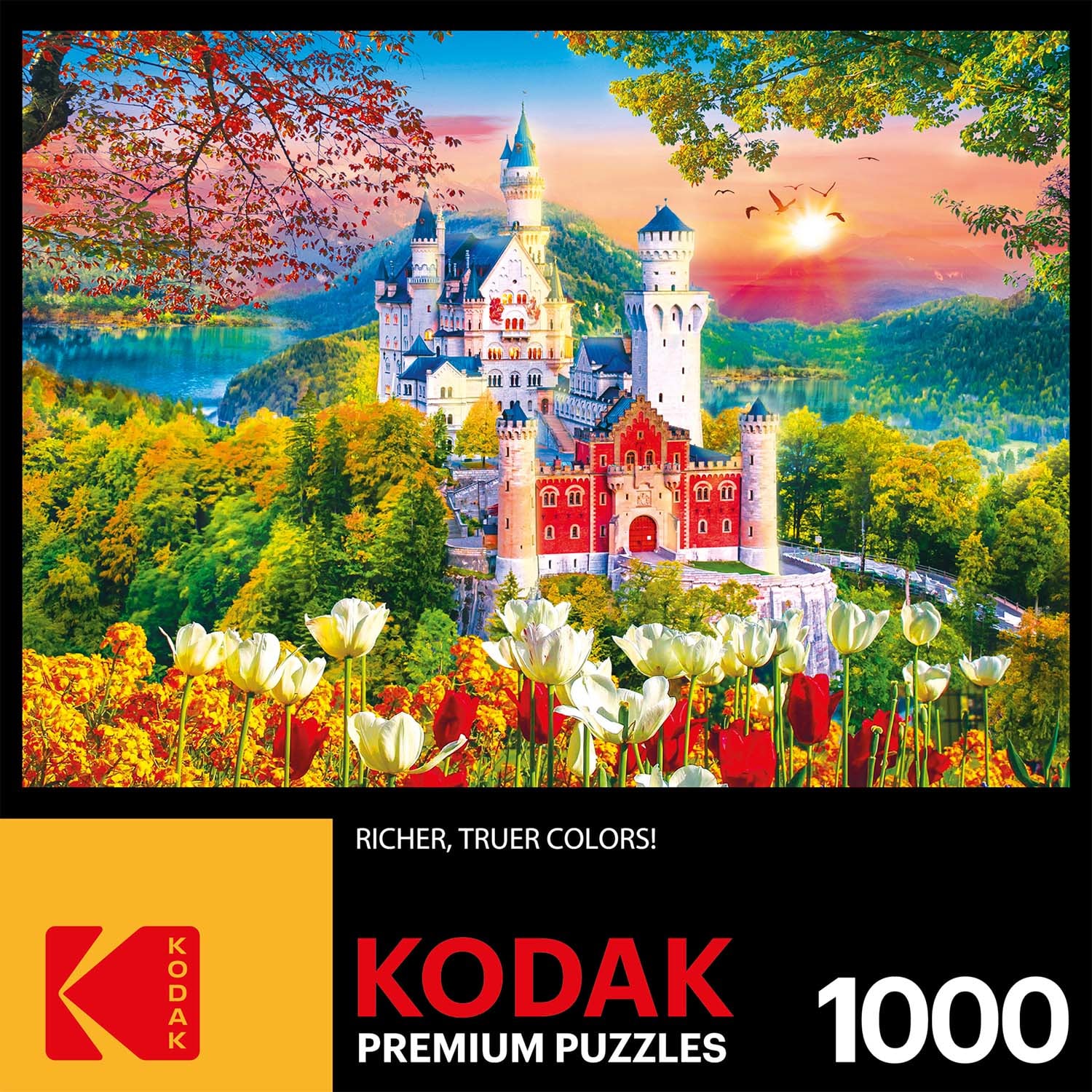 Famous Neuschwanstein Medieval Castle Germany