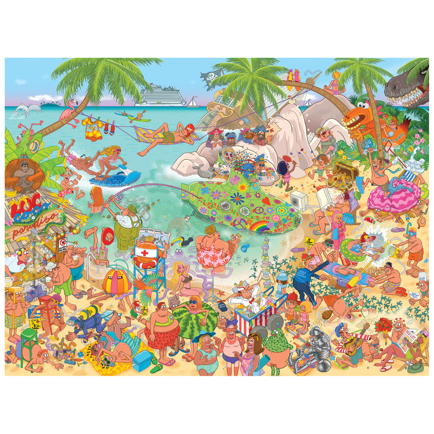 Cartoon Chaos - Loco Coco Paradise