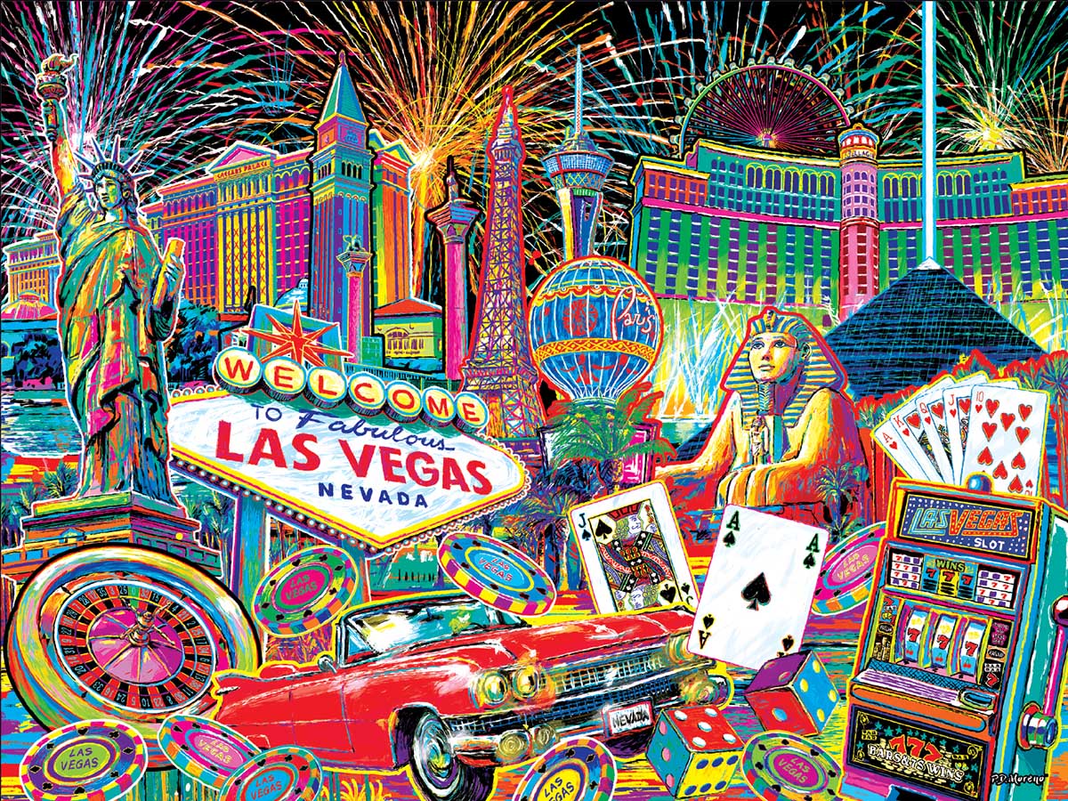 I Heart Las Vegas Las Vegas Jigsaw Puzzle