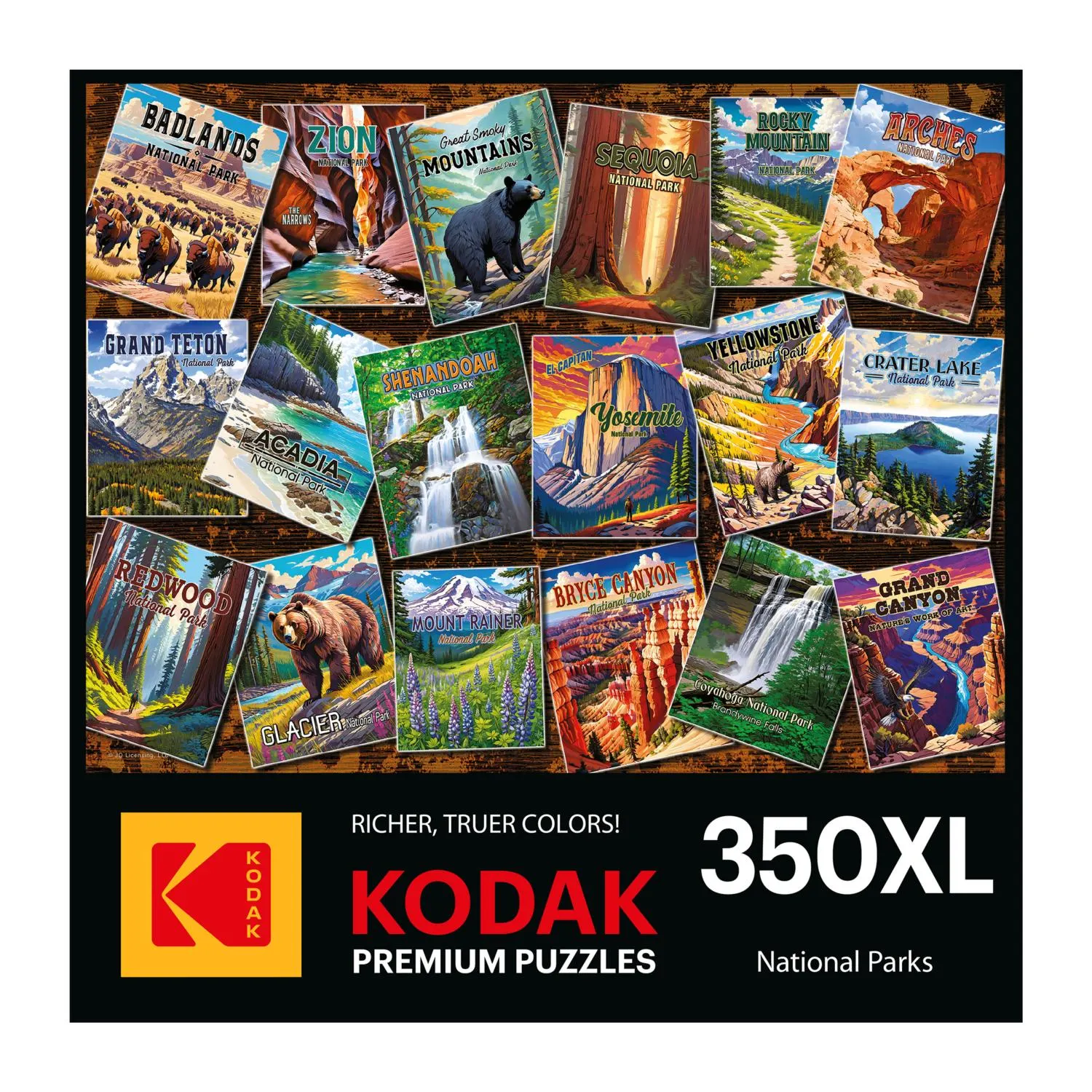 Kodak 350Pc National Parks Collage