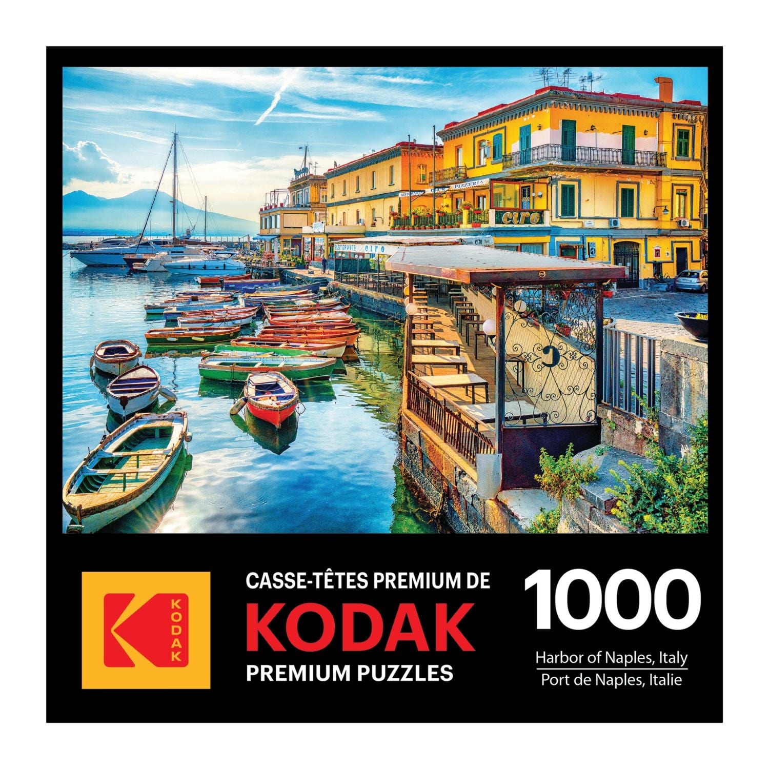 Kodak 1000Pc Harbor Of Naples, Italy