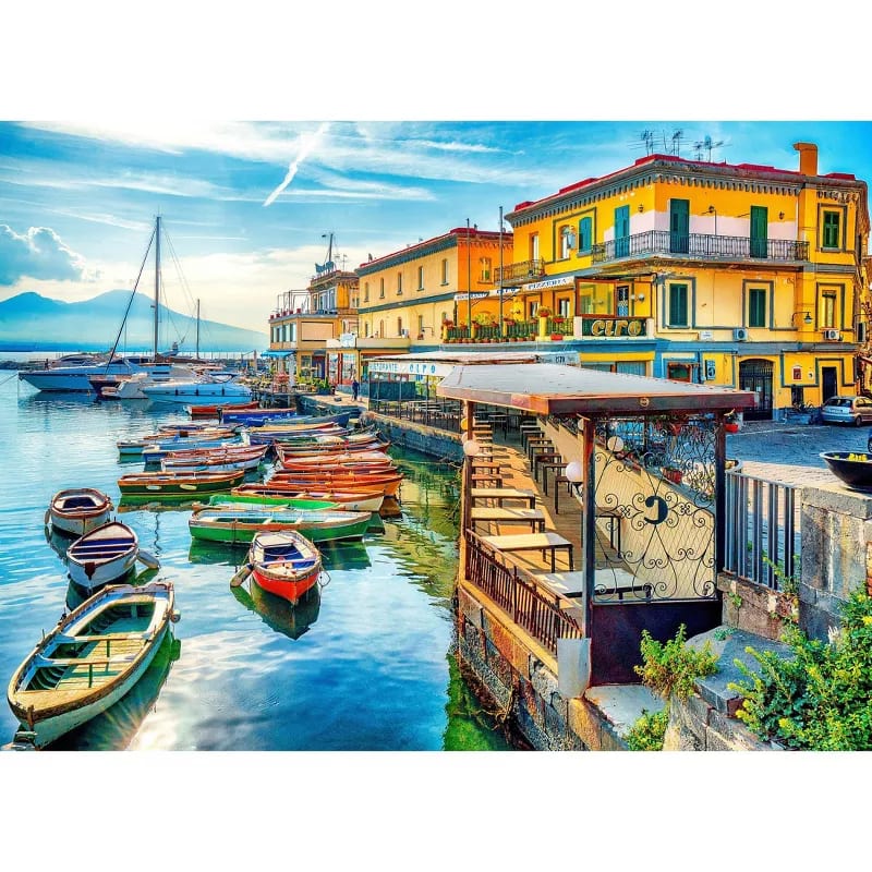 Harbor Of Naples, Italy