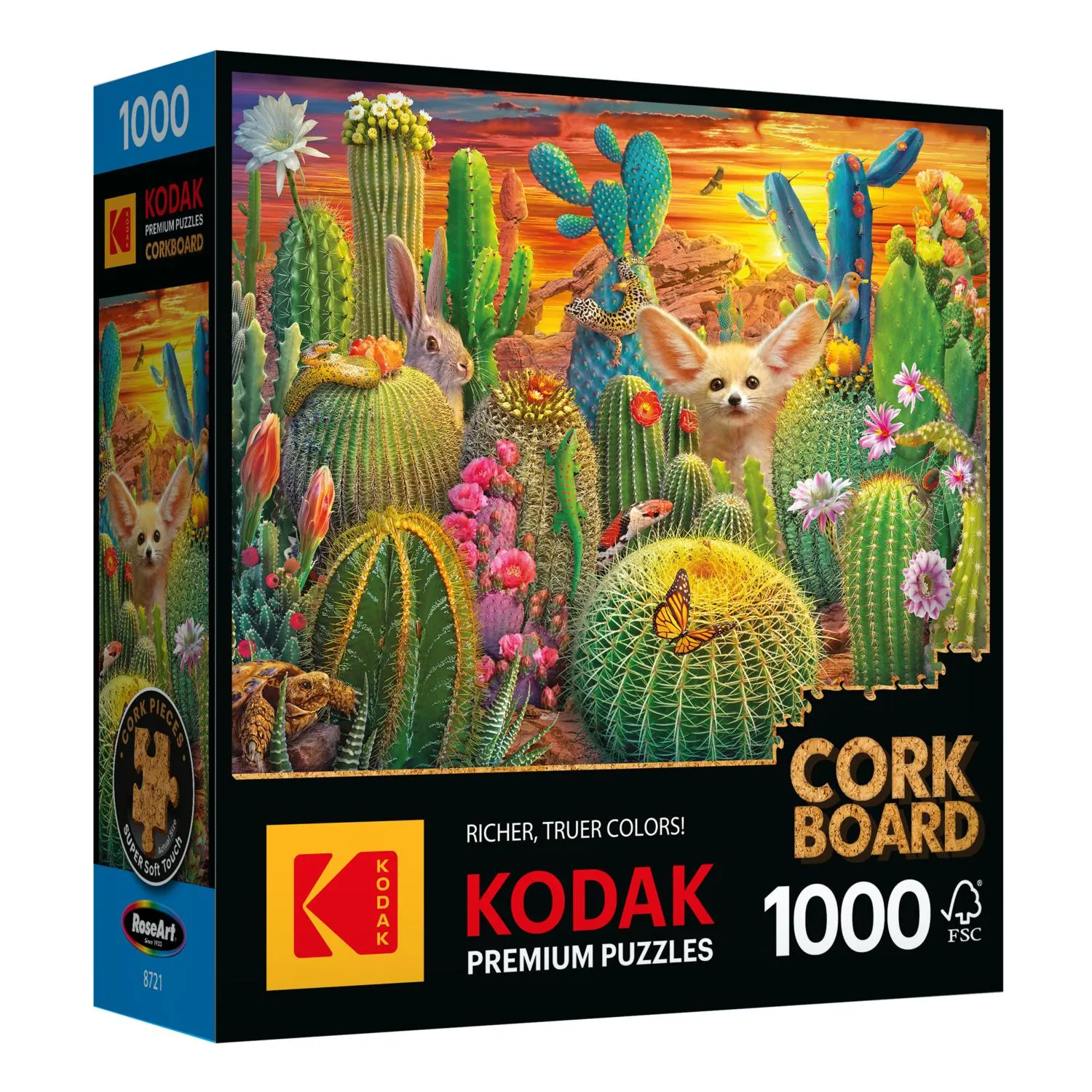 Kodak Cork 1000Pc - Cactus Critters