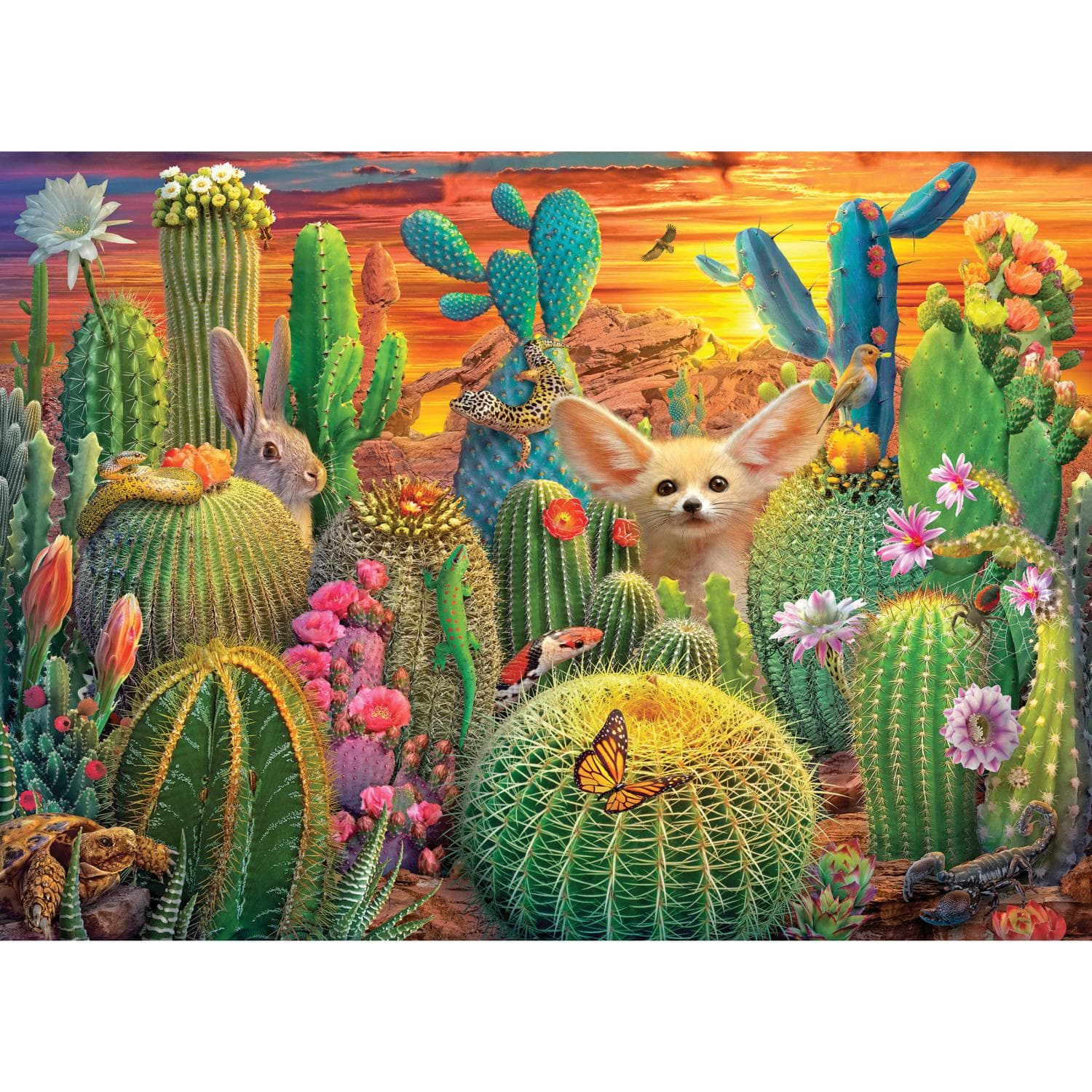 Kodak Cork 1000Pc - Cactus Critters