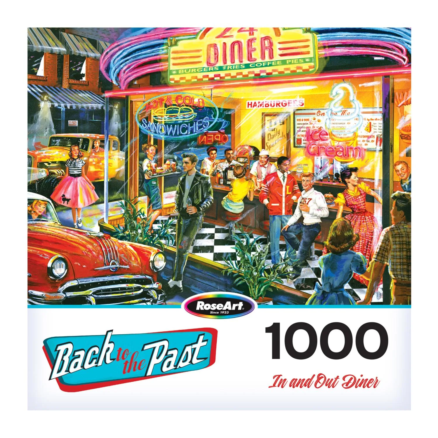 Back To The Past - In And Out Diner Nostalgic & Retro