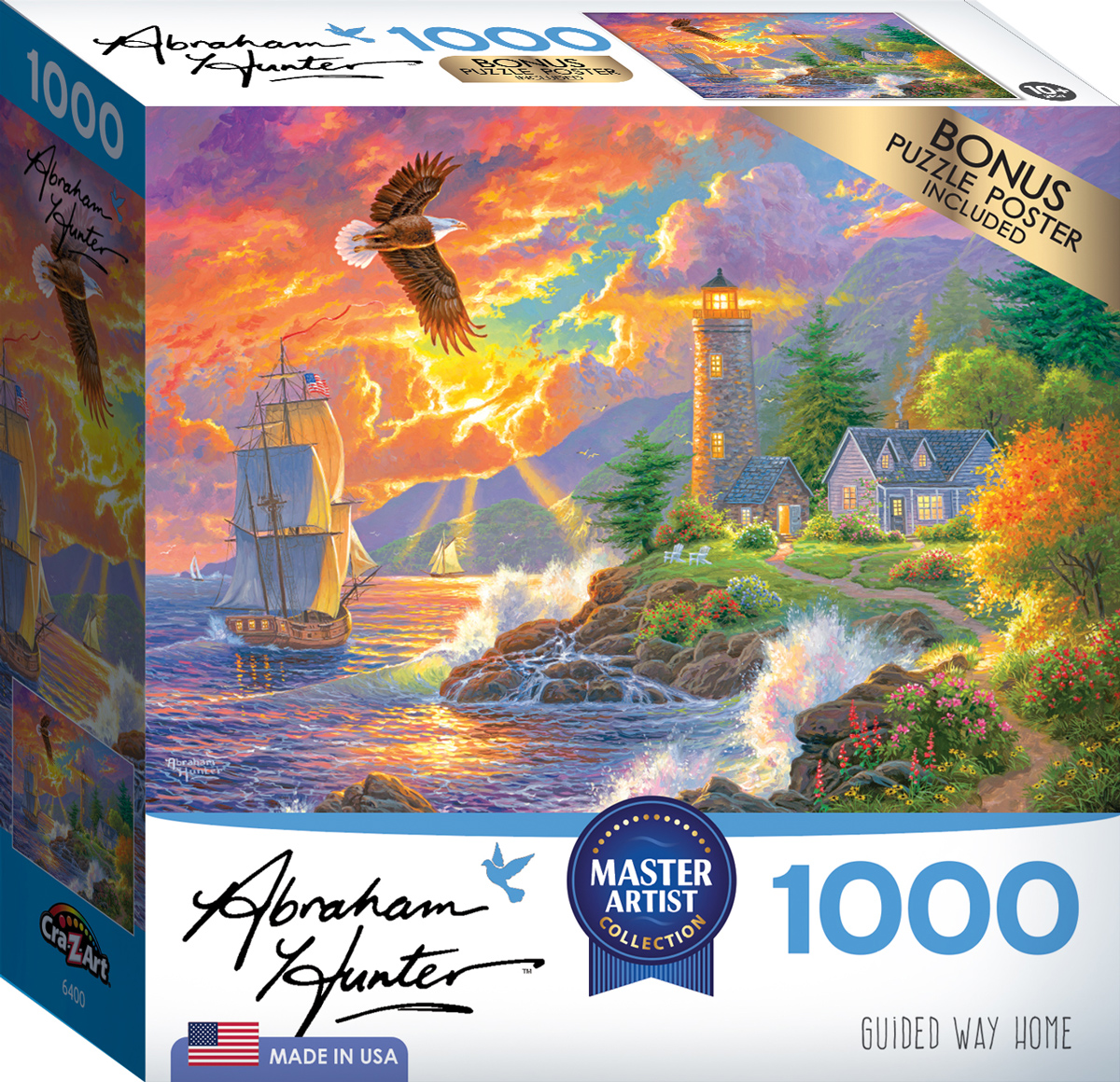 Guided Way Home, 1000 Pieces, RoseArt | Serious Puzzles