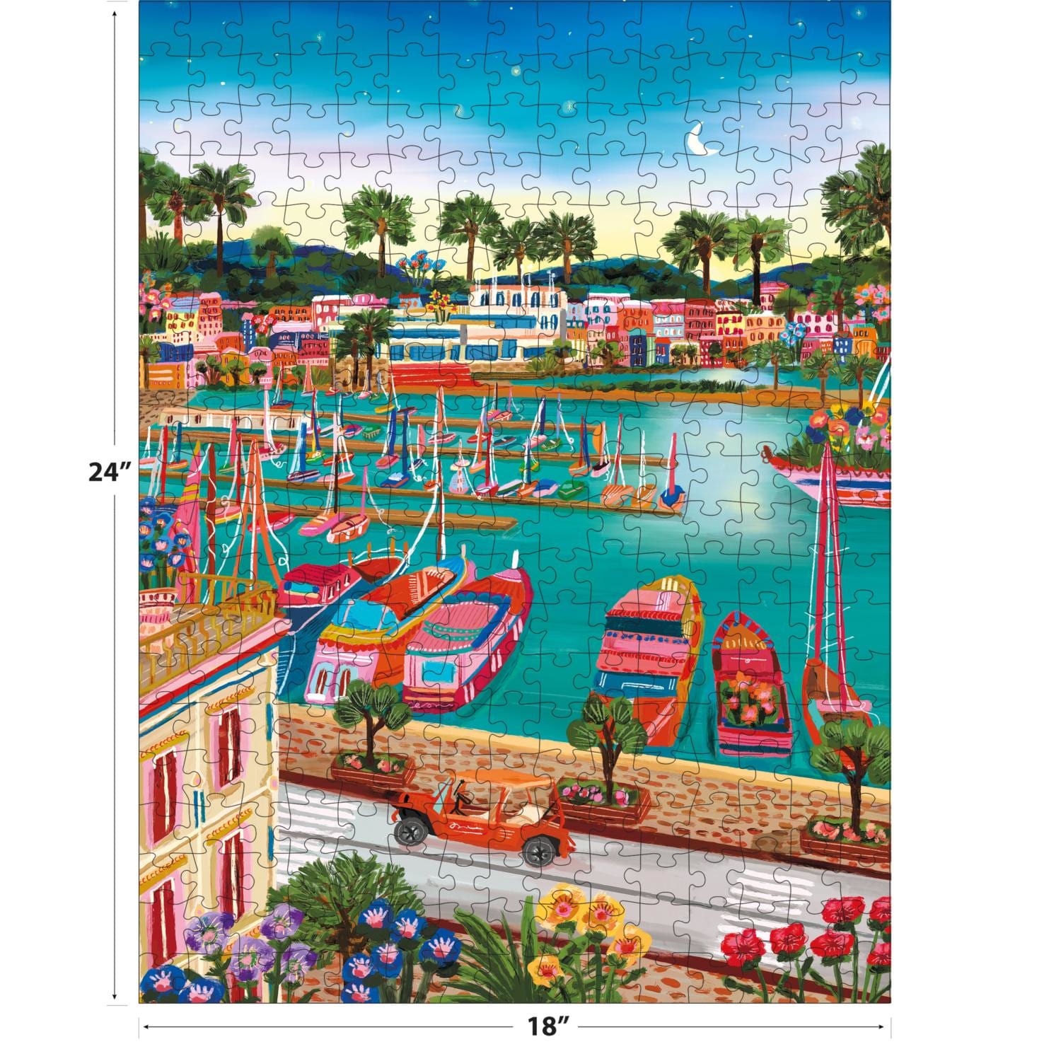 Millie Illustrates  Vieux Port De Cannes