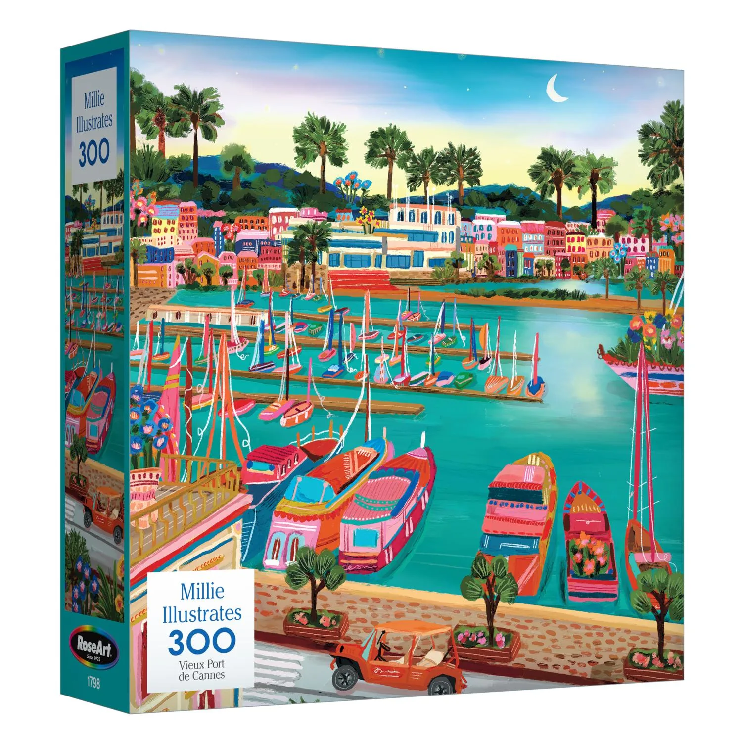 Millie Illustrates  Vieux Port De Cannes