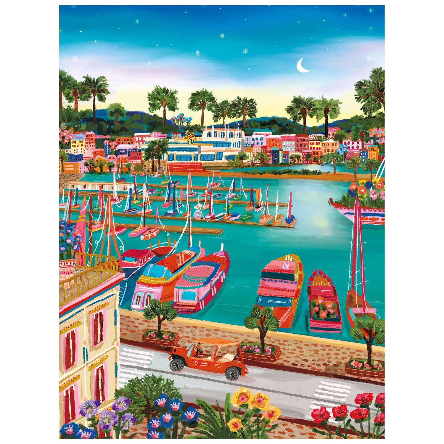 Millie Illustrates  Vieux Port De Cannes