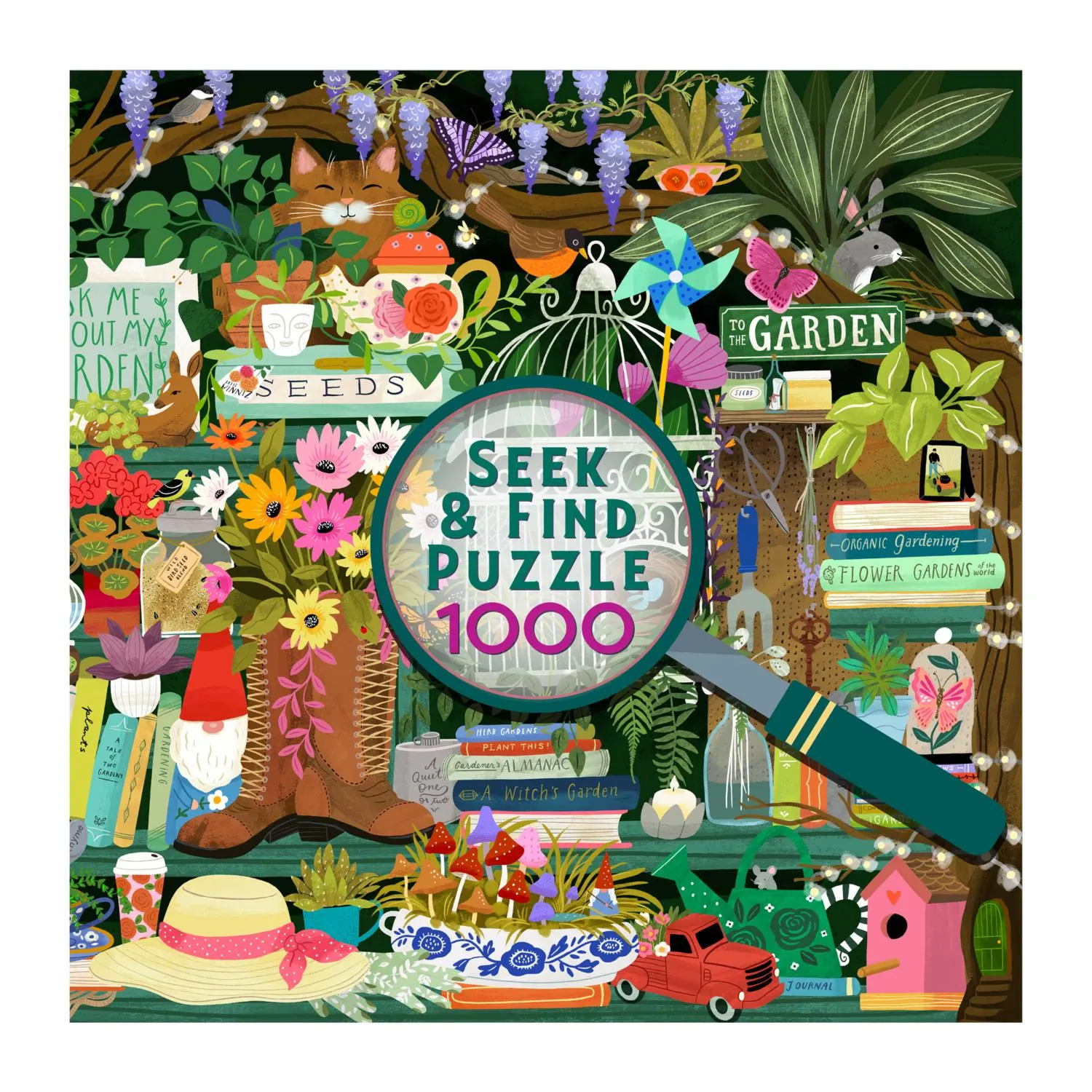 Seek And Find - Gardener's Library Flower & Garden