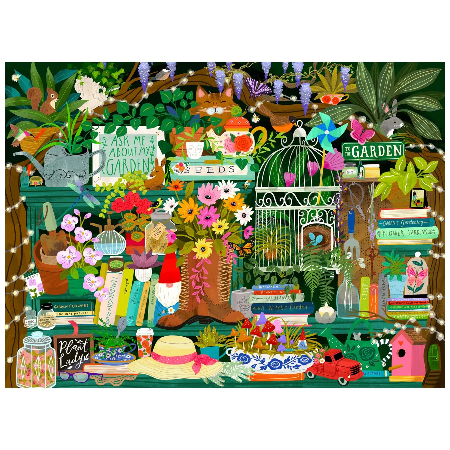 Seek And Find - Gardener's Library