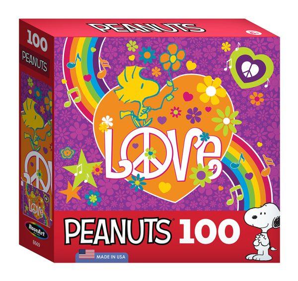 Peanuts - Woodstock Love, 100 Pieces, RoseArt | Serious Puzzles