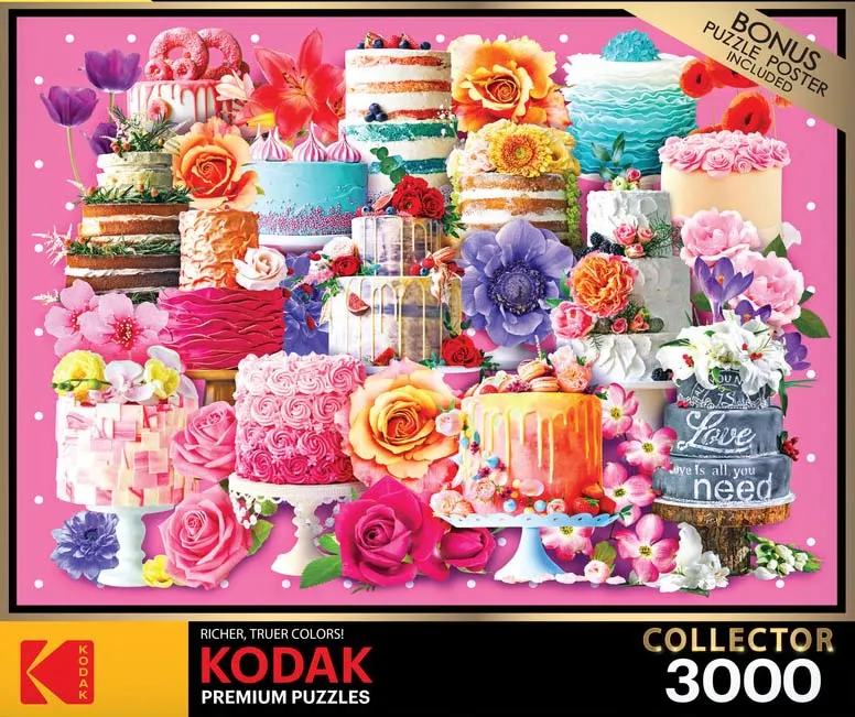 Kodak 3000 pc - Cake and Flowers
