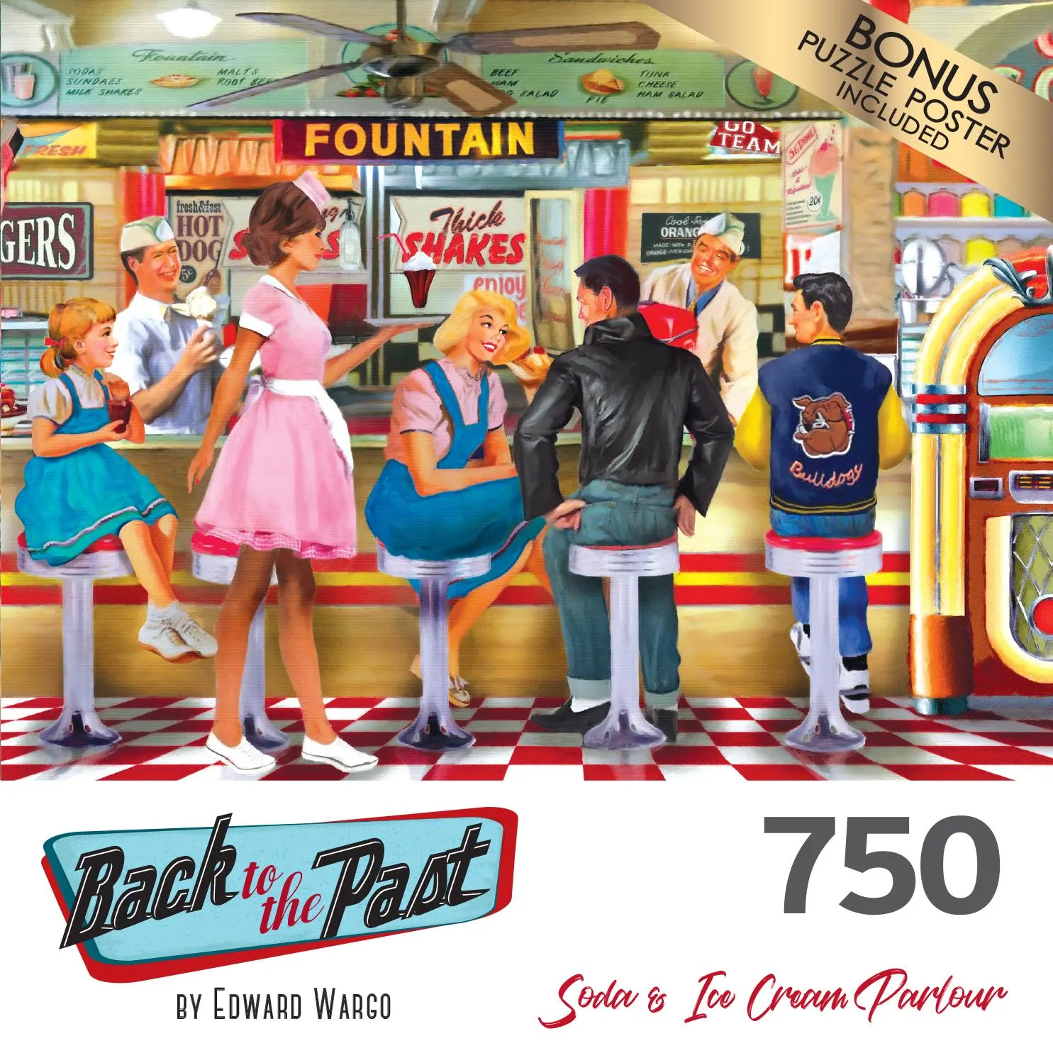 Back To The Past - Ice Cream Parlor - Scratch and Dent