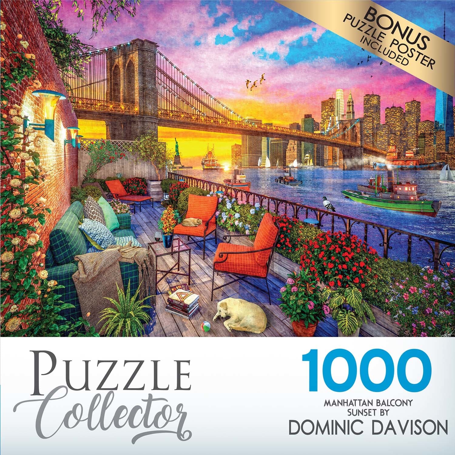 Manhattan Balcony Sunset