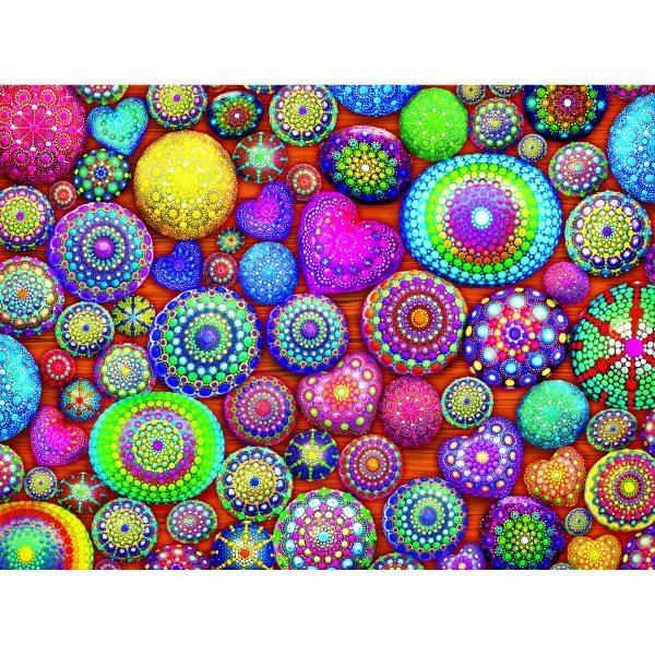 Mandala Stones Pattern & Geometric