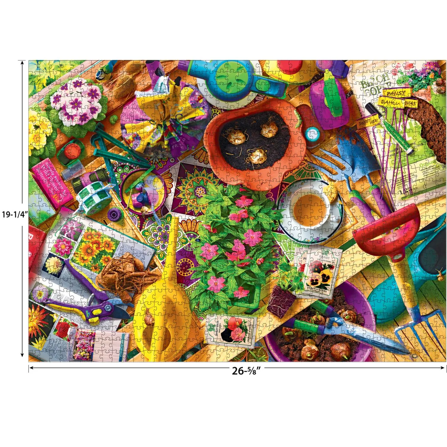 Inside The Gardener'S Shed