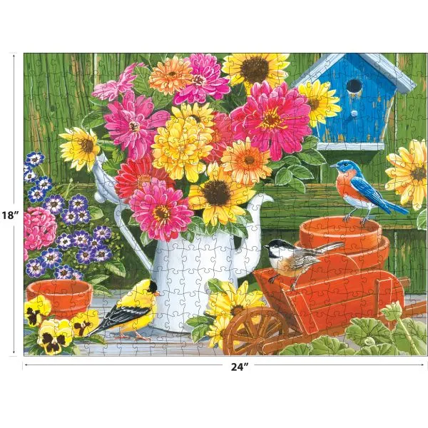 Spring Bouquet With Birds