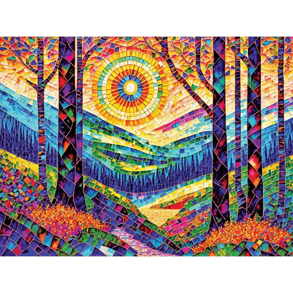 Stained Glass - The Sun Shines On Dreamland - Scratch and Dent Landscape