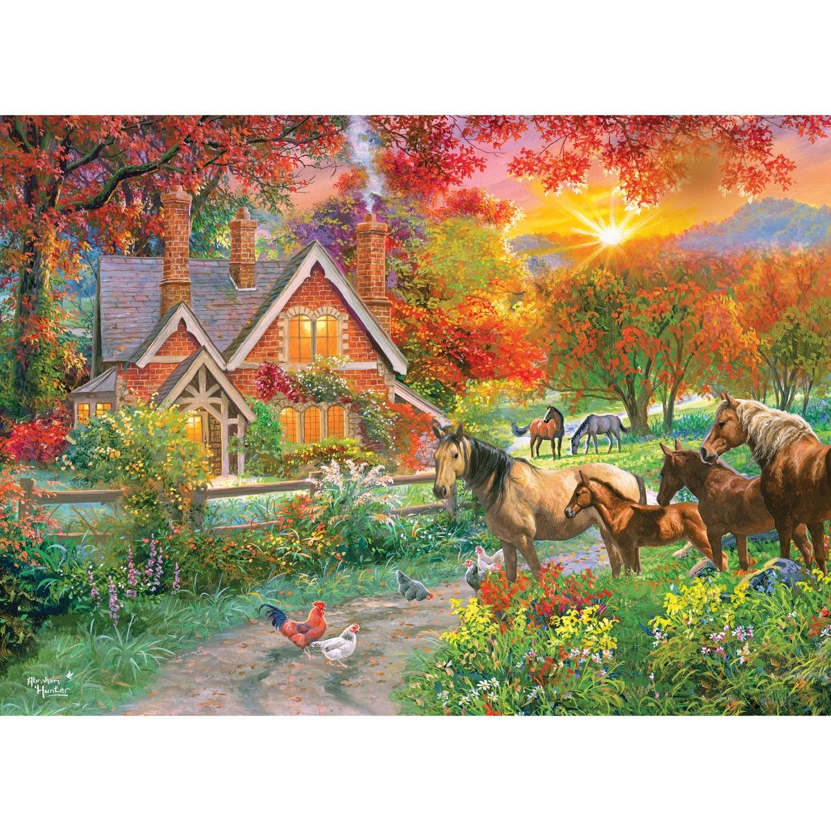 Homestead, 1000 Pieces, RoseArt | Serious Puzzles