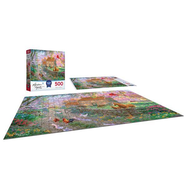 Roseart Abraham Hunter 500Pc - English Framlife, 500 Pieces, RoseArt ...