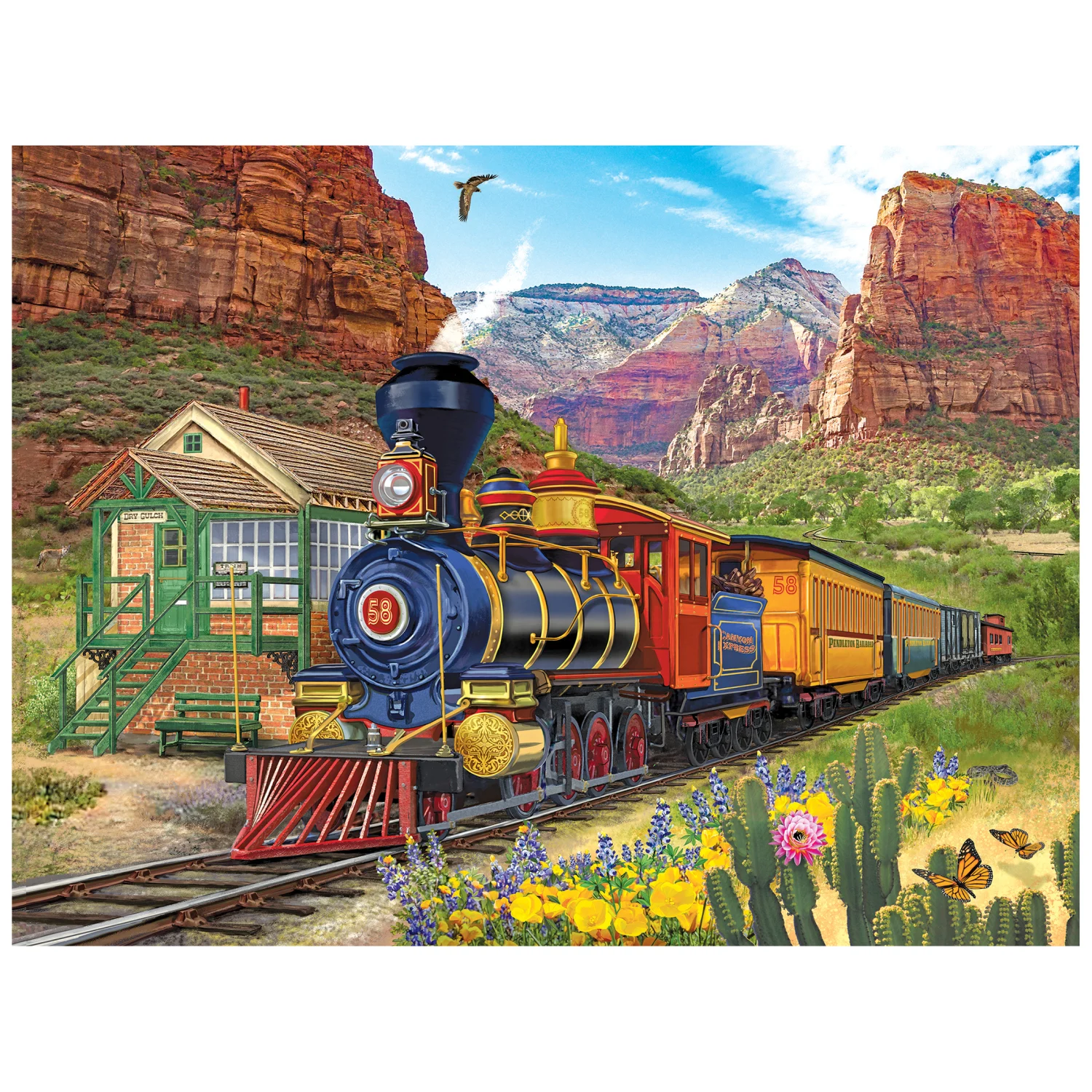 Bigelow Illustrations - Canyon Express