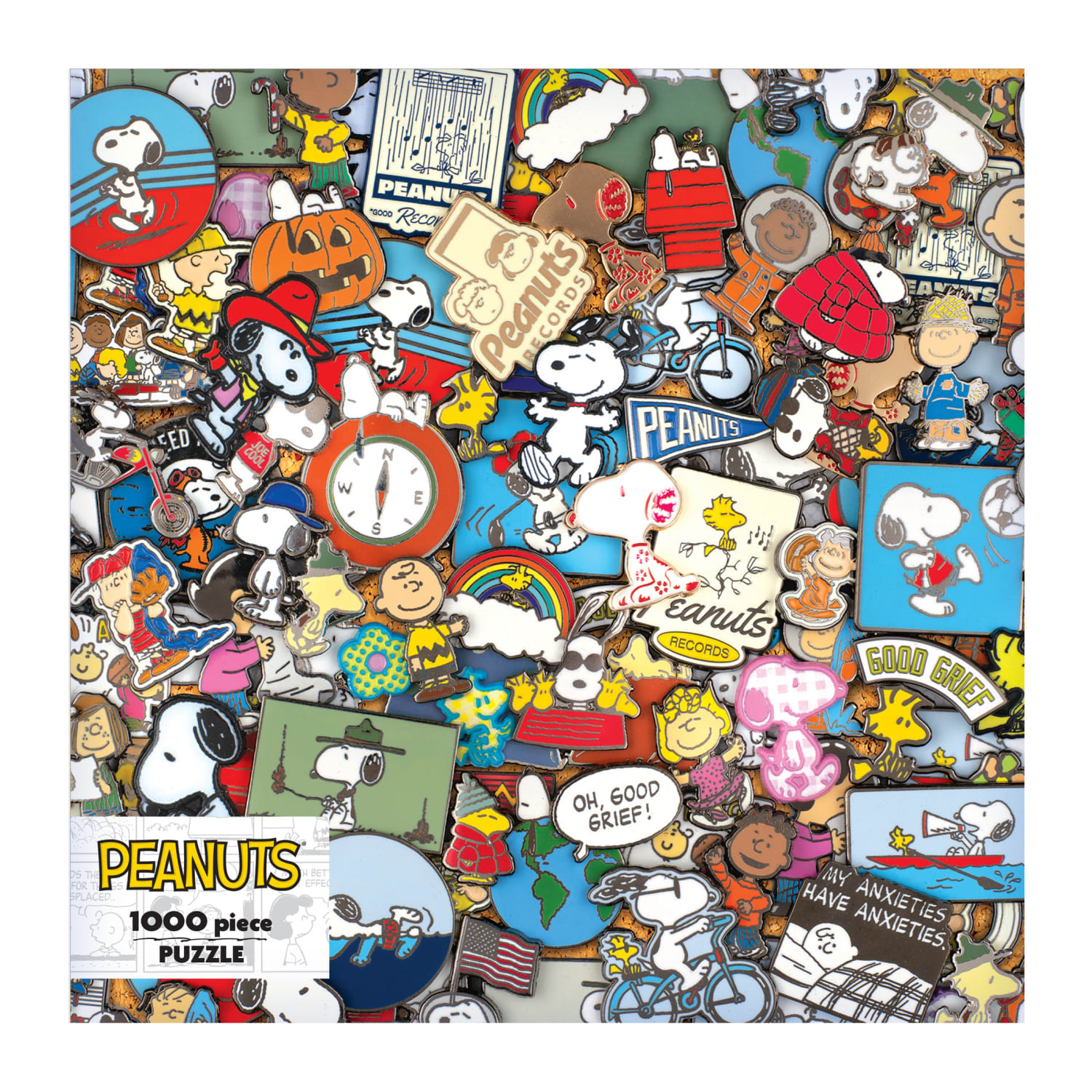 Peanuts - Peanuts Pins Collage