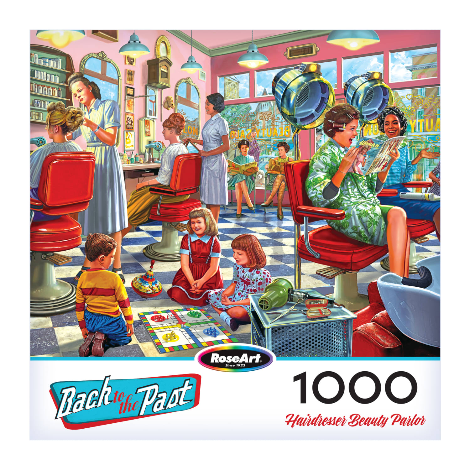 Back To The Past - Hairdresser Beauty Parlor Nostalgic & Retro