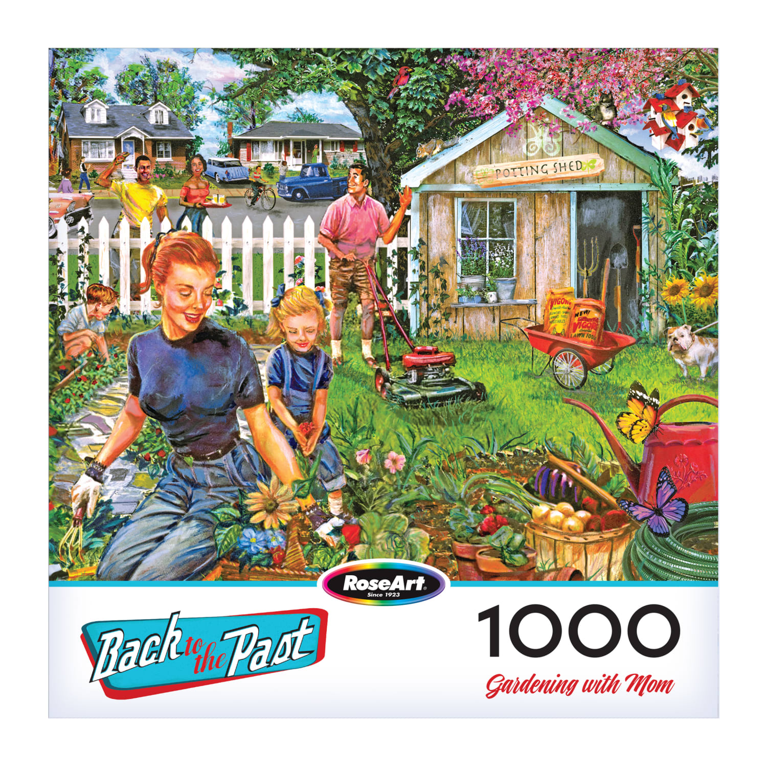 Back To The Past - Gardening With Mom Nostalgic & Retro