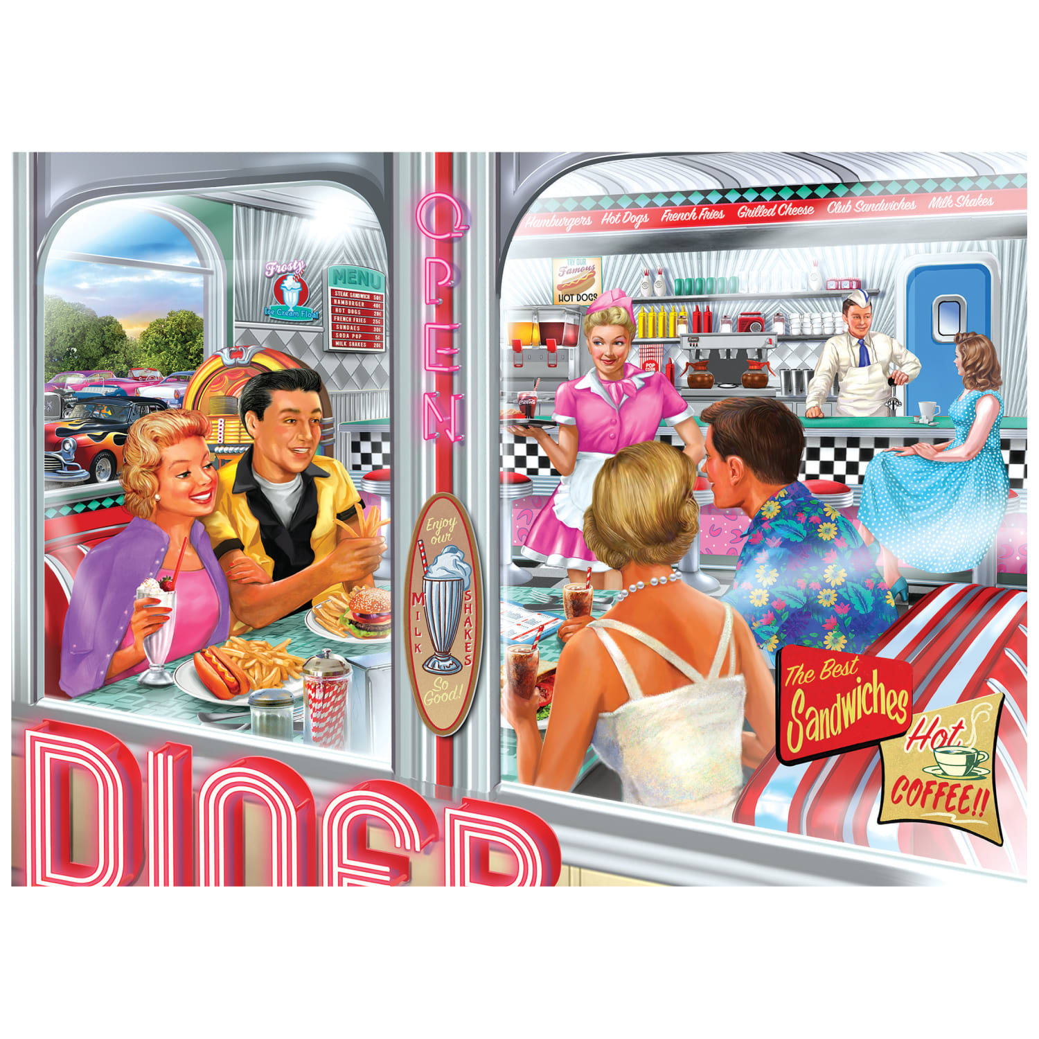 Back To The Past - Diner Double Date