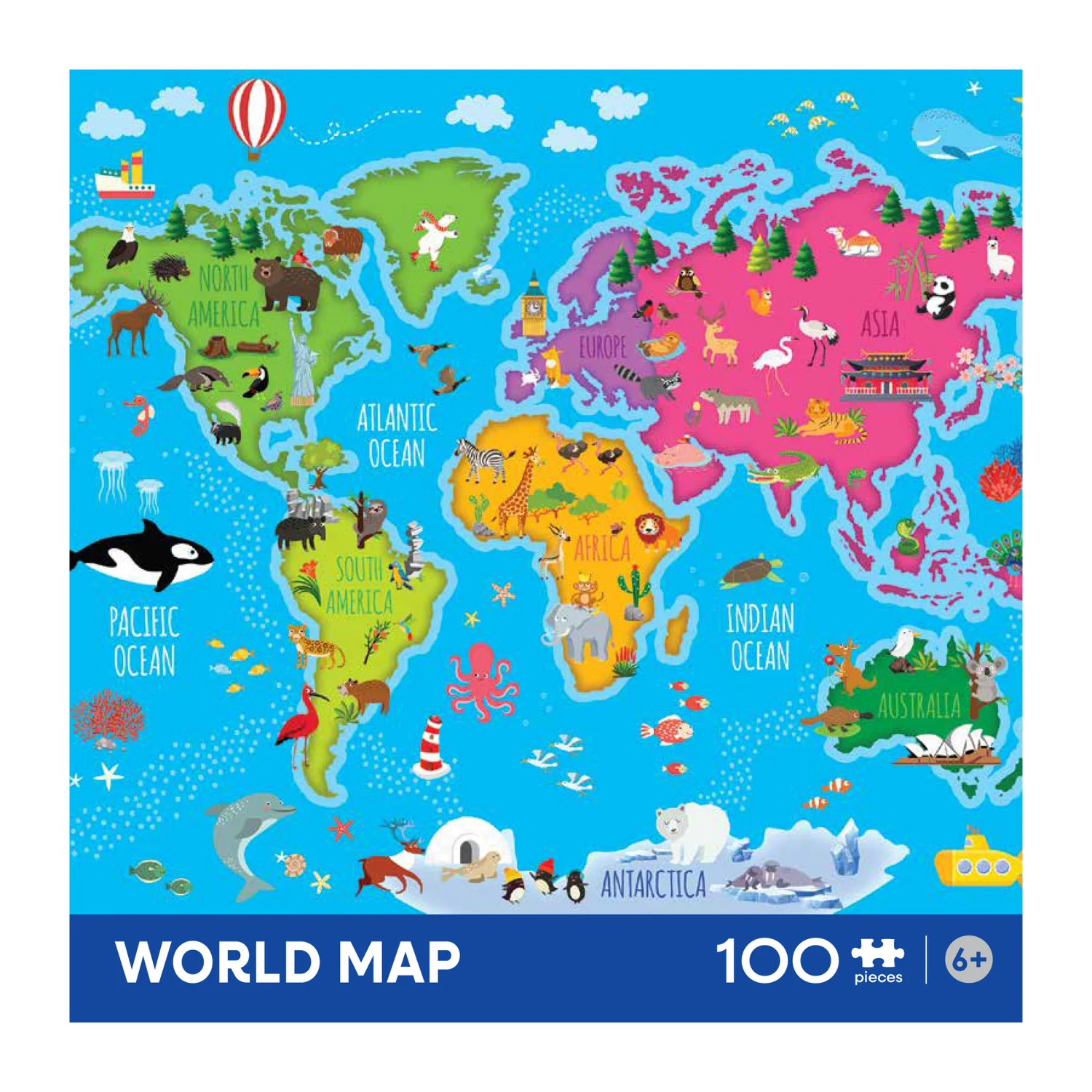 Map of the World Maps & Geography