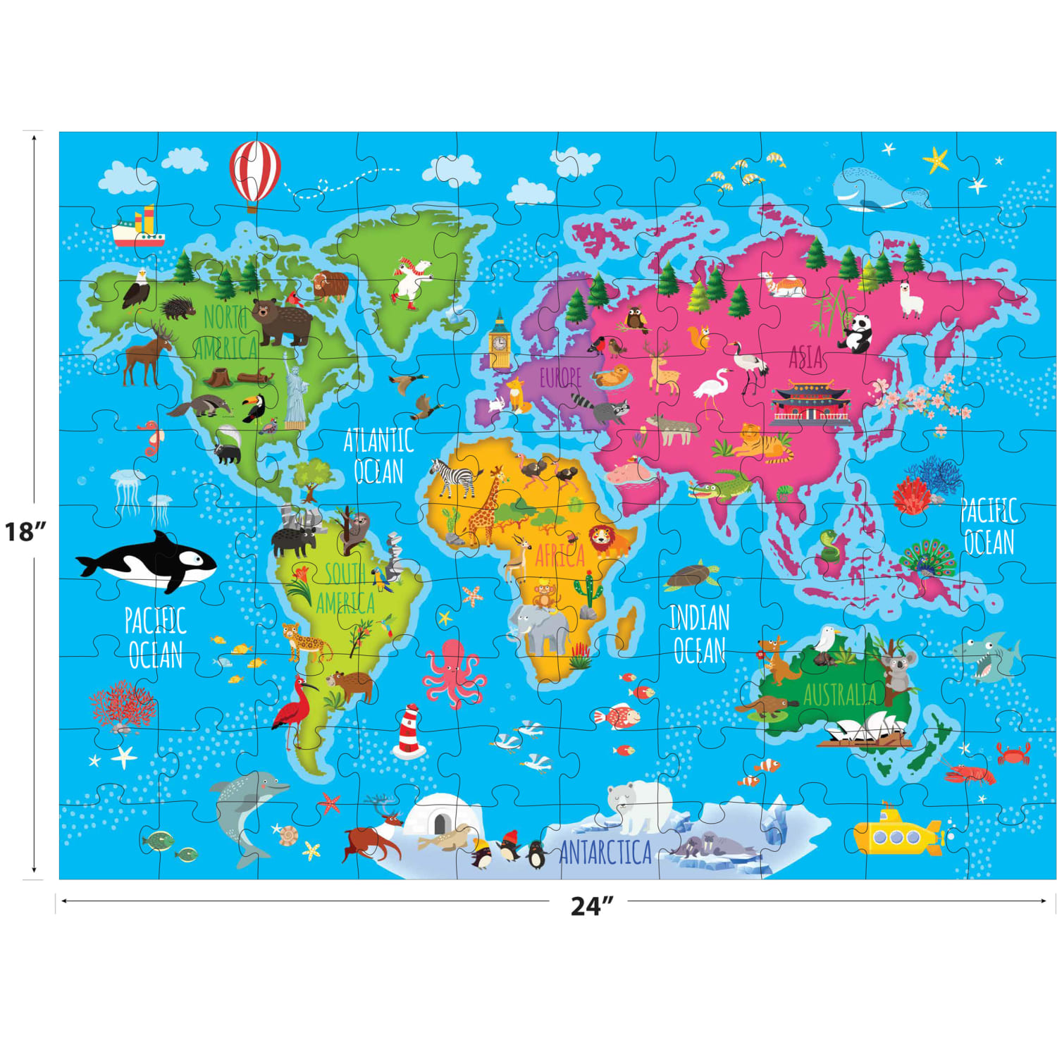 Map of the World