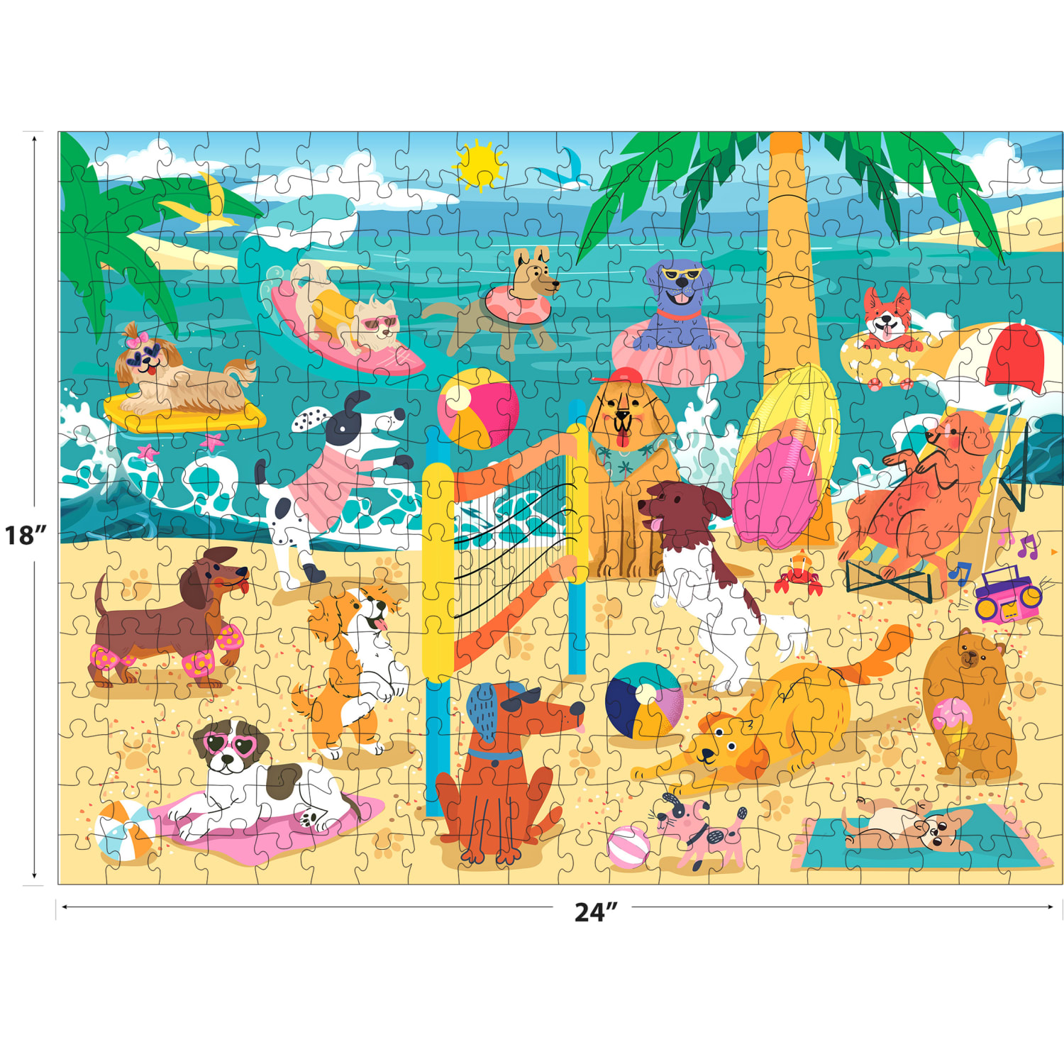 Sport Pups - Beach Volleyball Pups