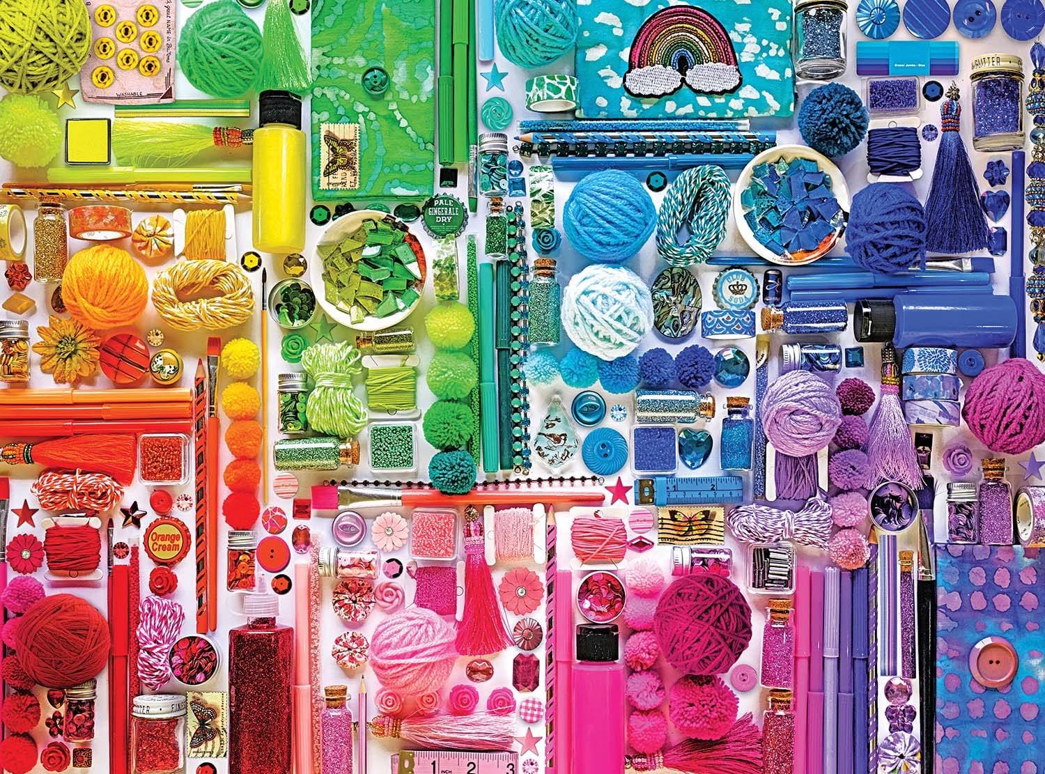 Insta Rainbow Crafters Stash Quilting & Crafts