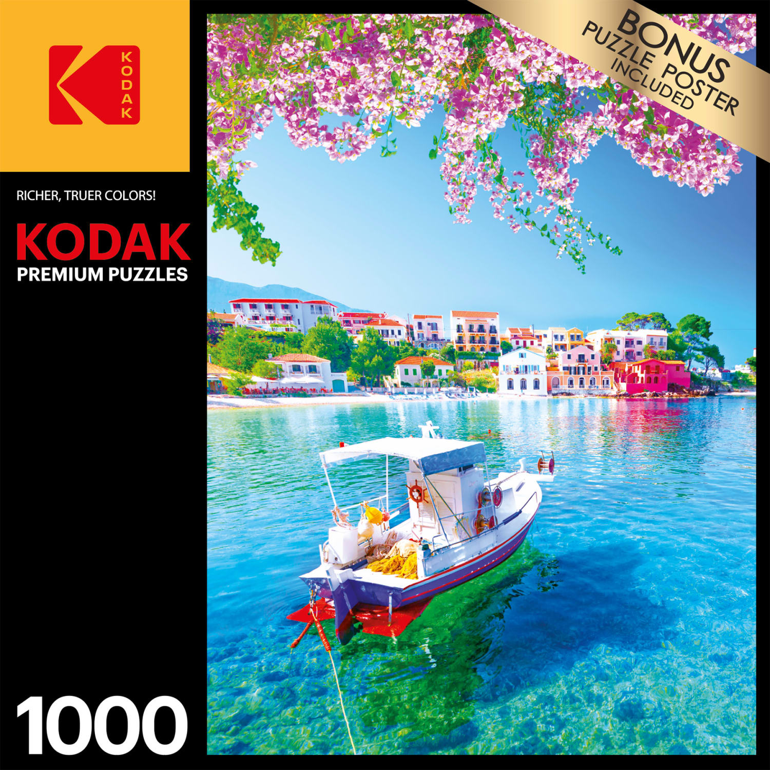 Assos Village in Kefaonia, Greece