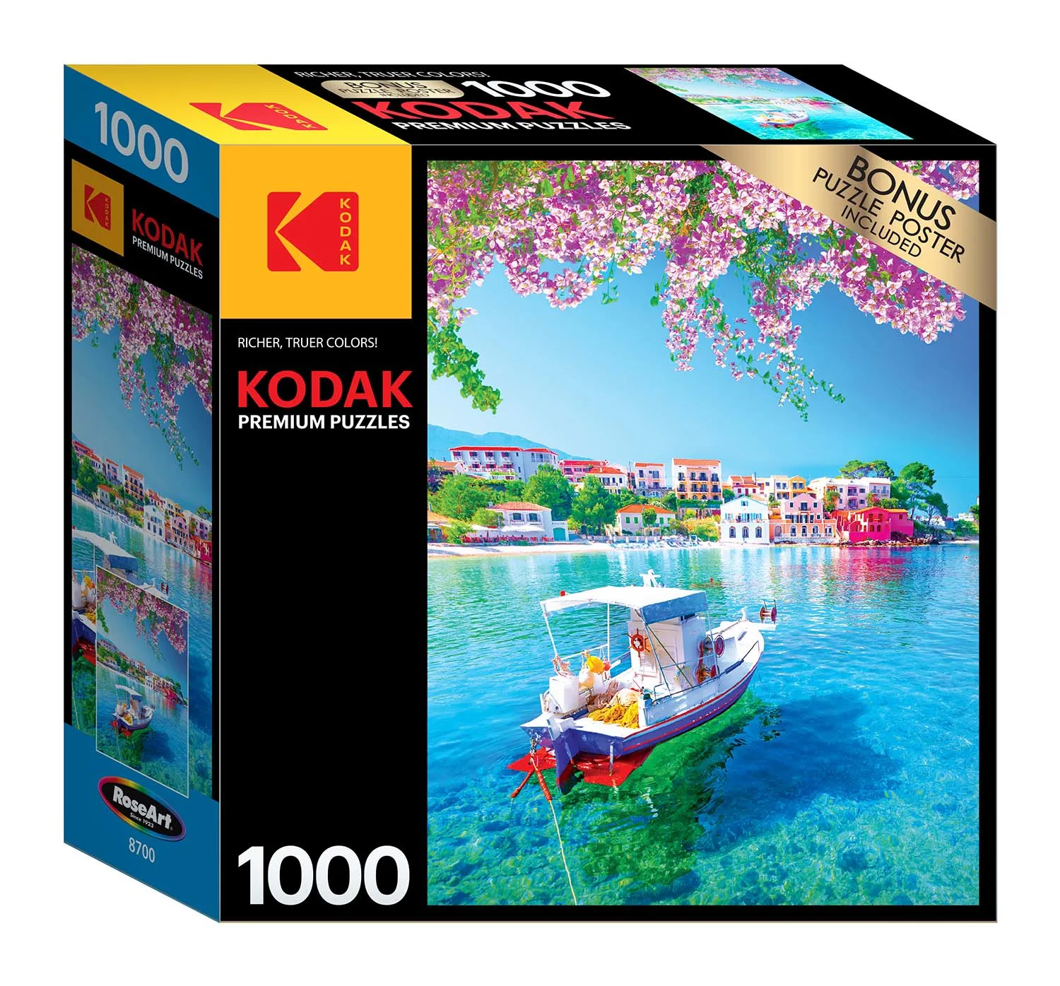 Assos Village in Kefaonia, Greece