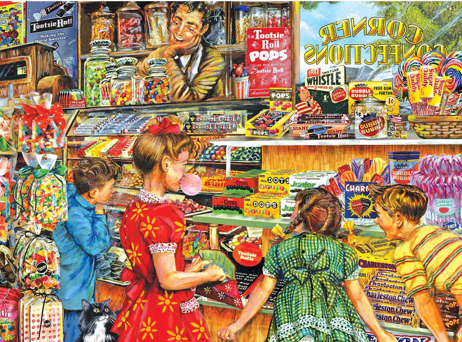 Tootsie Candy Store Nostalgic & Retro Jigsaw Puzzle