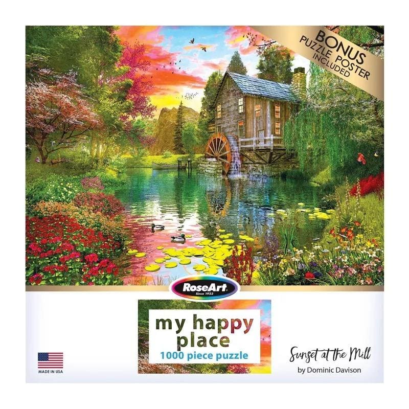 My Happy Place - Sunset At The Mill Sunrise & Sunset