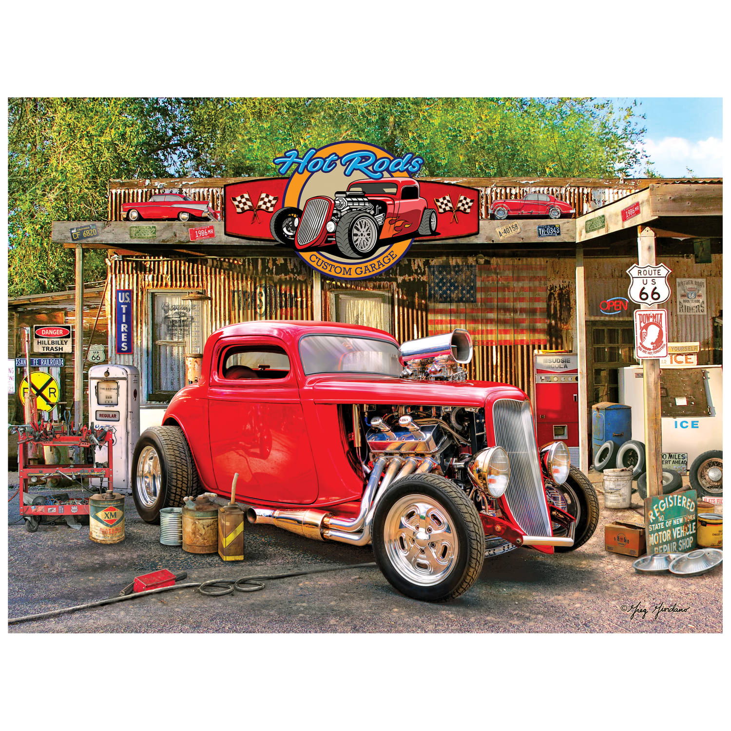 American Nostalgia - Hot Rod Gas Up