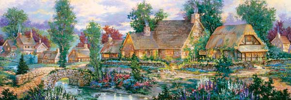 English Village Countryside