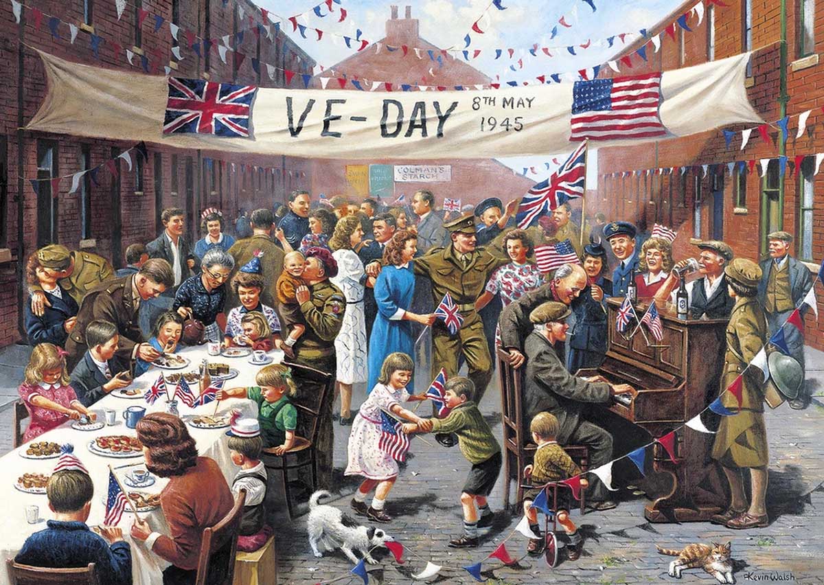VE Day History Jigsaw Puzzle
