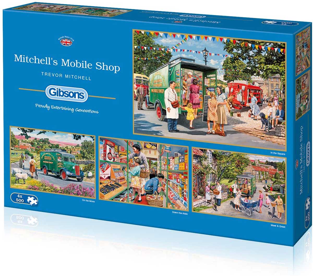 Mitchell's Mobile Shop Vehicles Jigsaw Puzzle