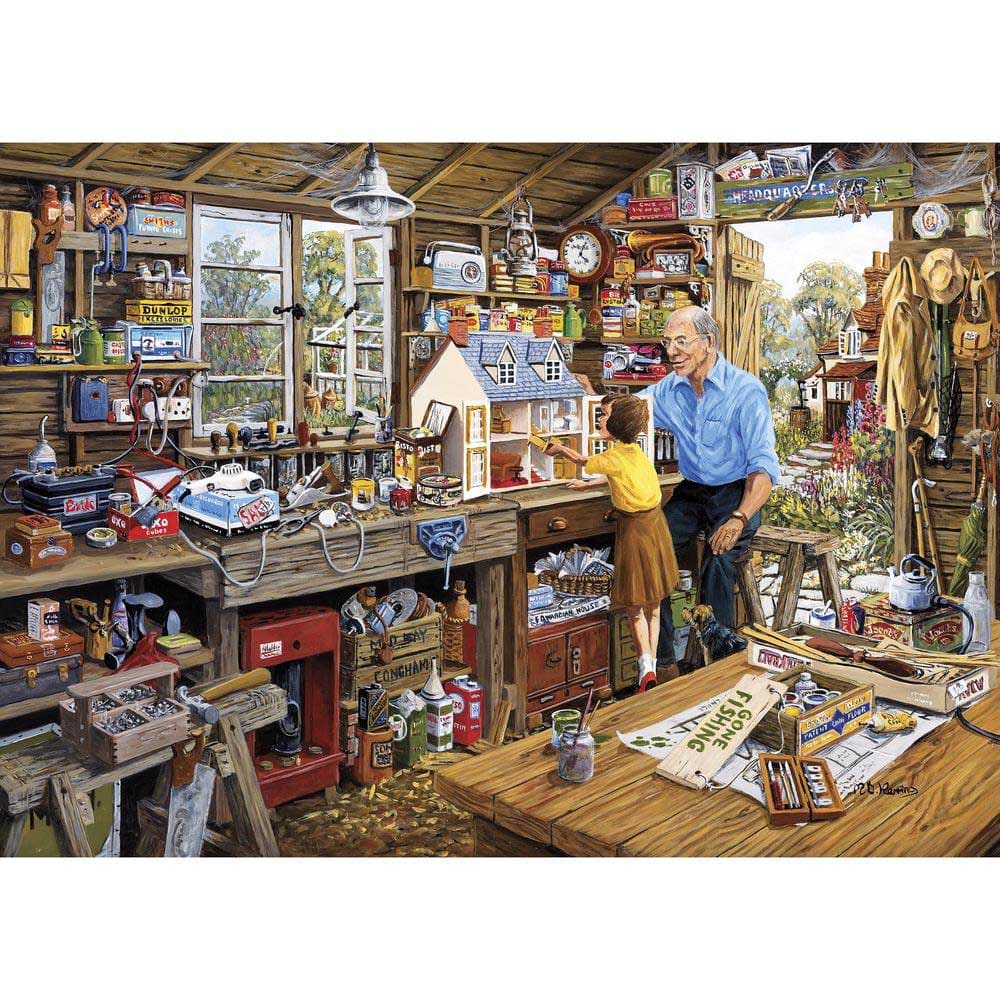 Grandad's Workshop Nostalgic & Retro