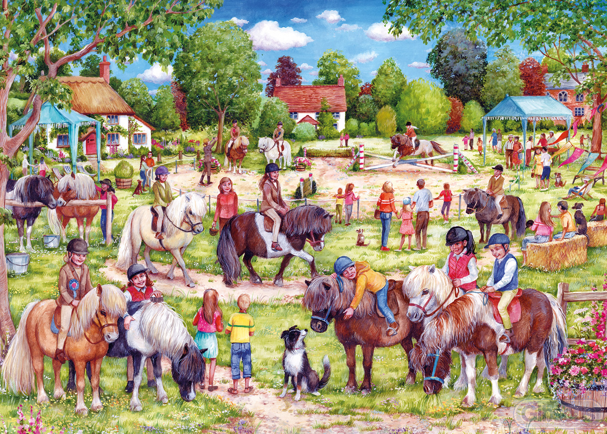 Shetland Pony Club Horse Jigsaw Puzzle
