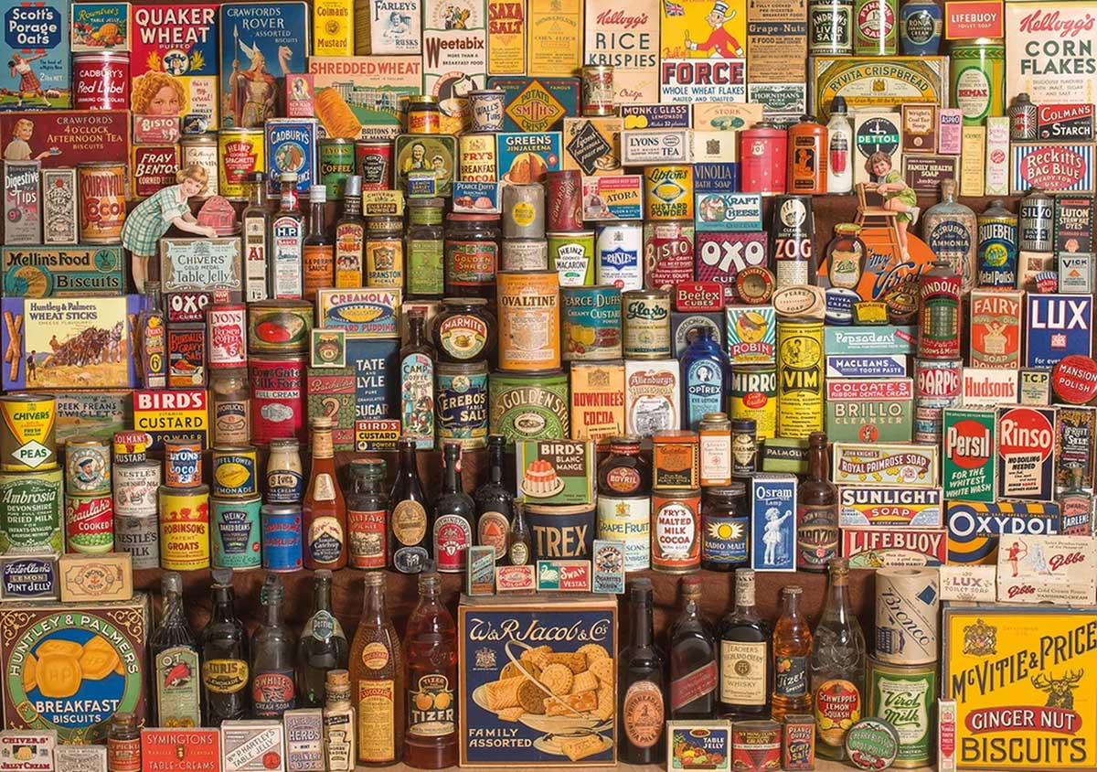 Brands That Built Britain Food and Drink Jigsaw Puzzle