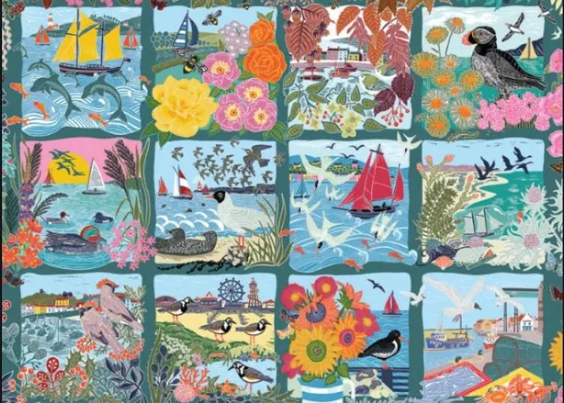 Coastal Calling  Collage