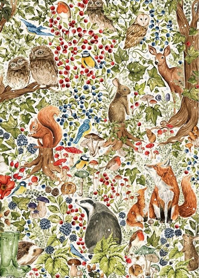 The Art File: Woodlean Wildlife Forest Animal