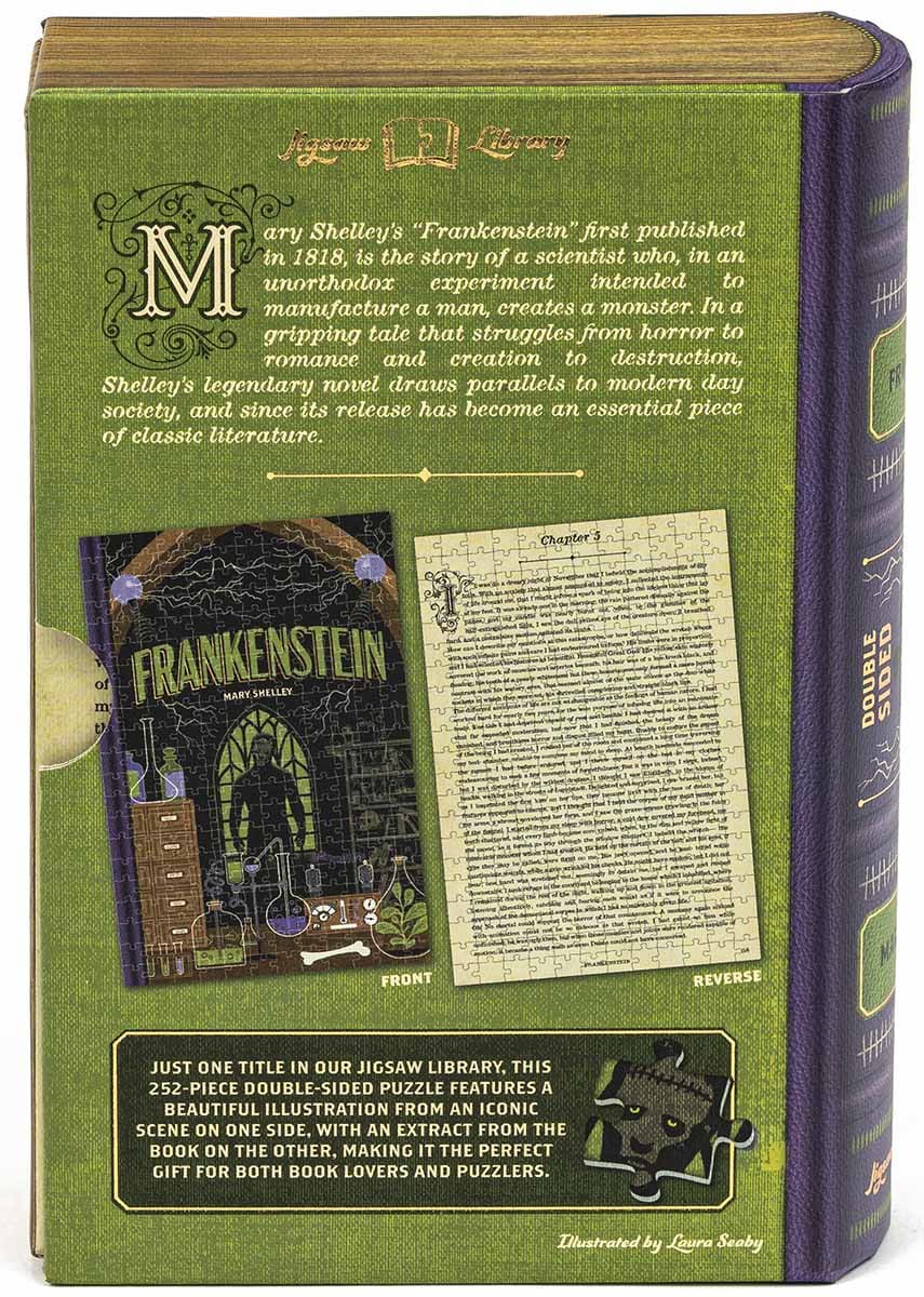 Frankenstein Double Sided Puzzle