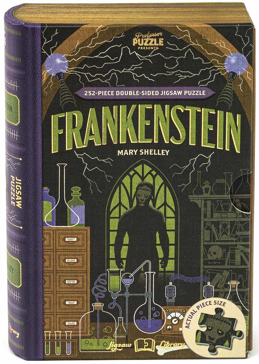 Frankenstein Double Sided Puzzle Halloween