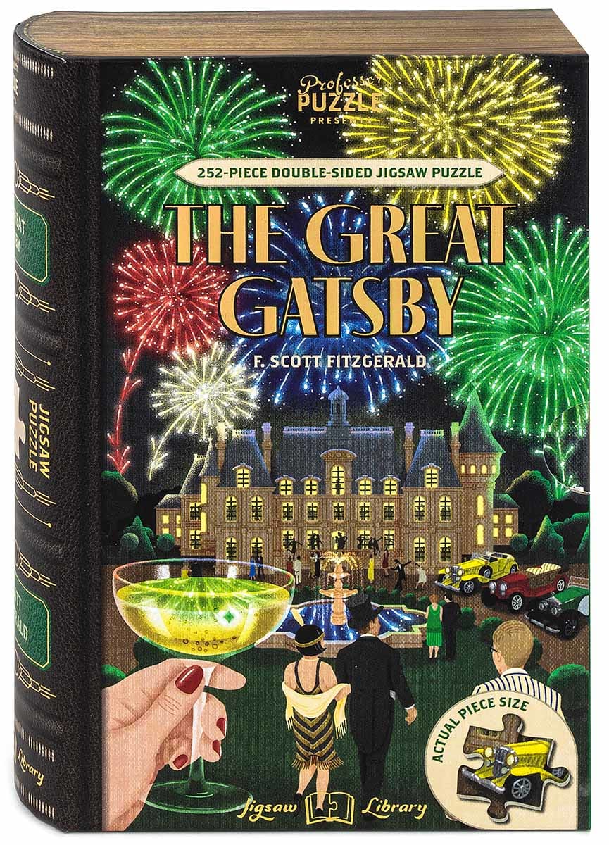 The Great Gatsby Double Sided Puzzle Vehicles